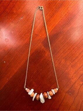🌈 FREEBIE: Pearl and Wood Necklace